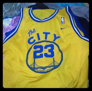 Jason Richardson throwback warriors Jersey